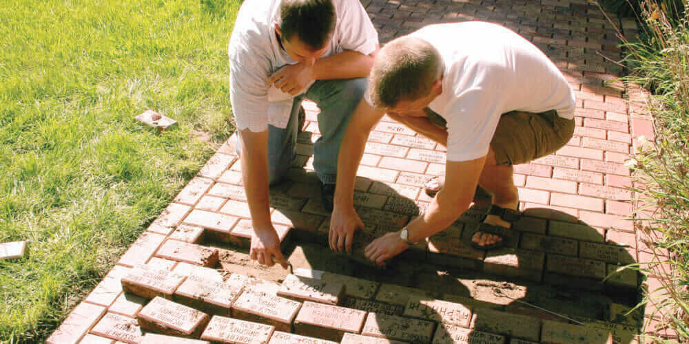 Bricks on the Beta Walkway