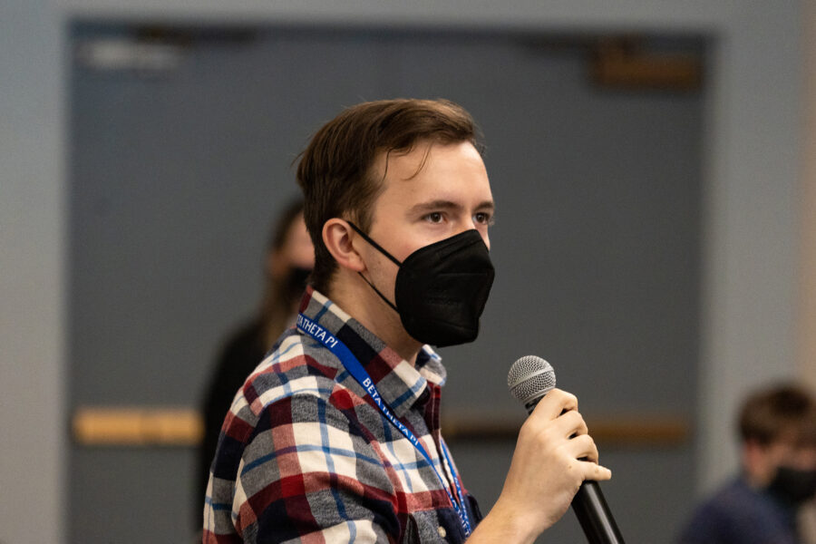 Cameron Goodwin-Schoen, Case Western Reserve '24, speaks at CPLA in 2022