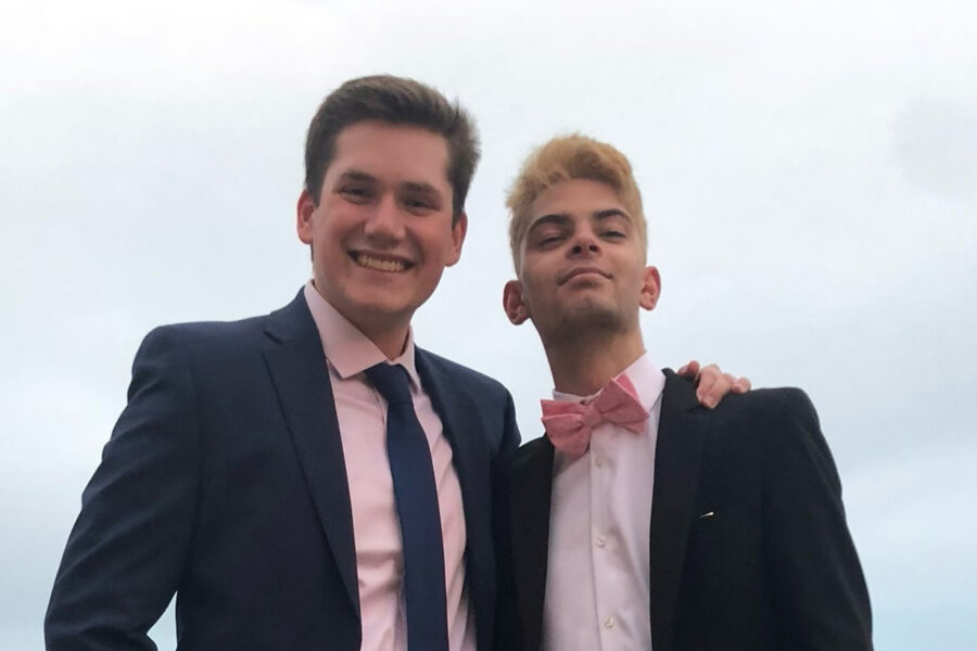 Zach Massey, Michigan State '24 (left)