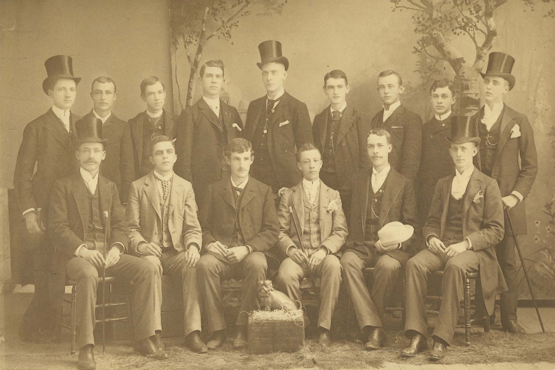 Alumni Unearth Forgotten Photograph of 1888 Pi Chapter