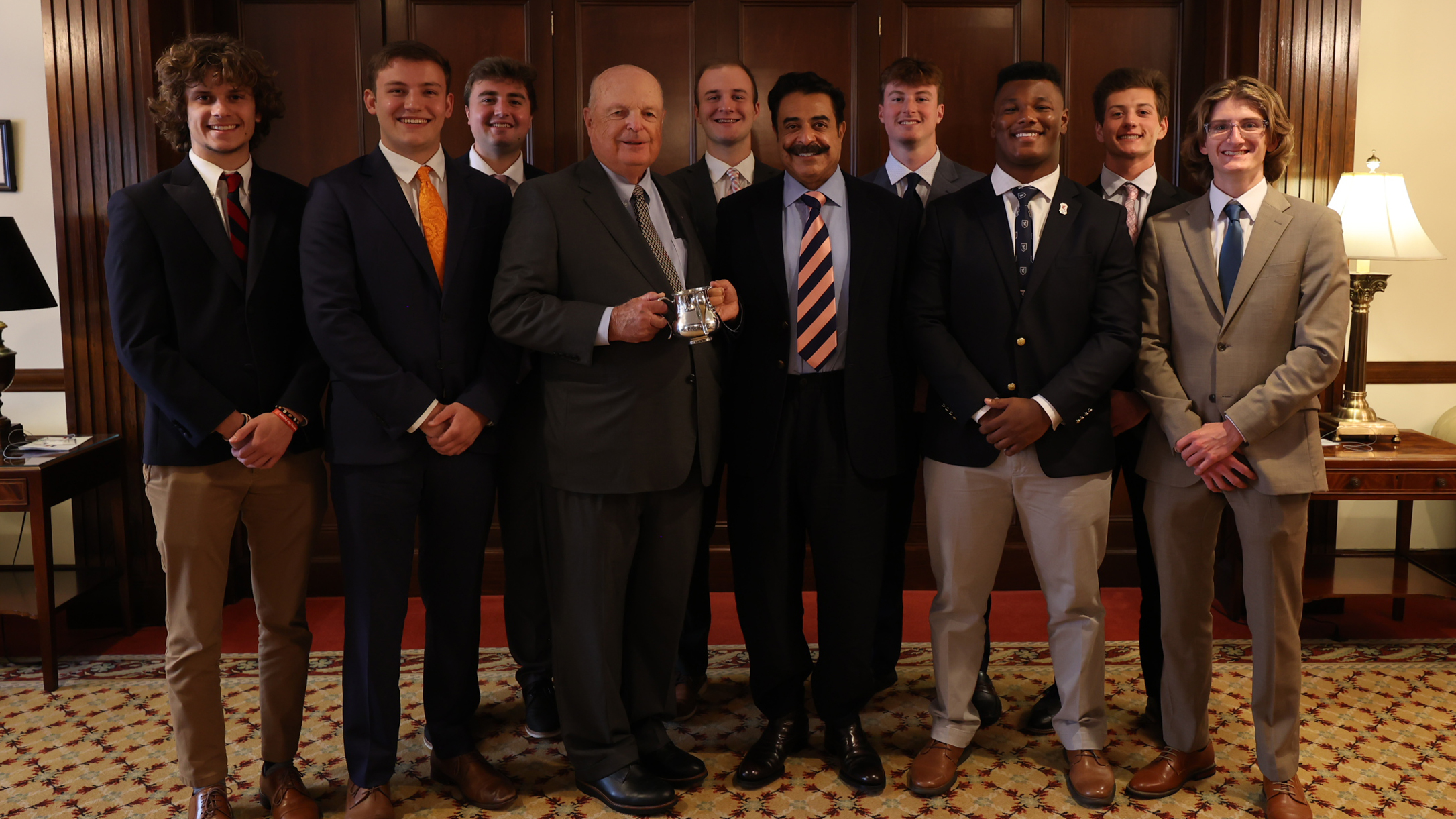 Cincinnati Bengals Owner Mike Brown Receives Beta’s Oxford Cup