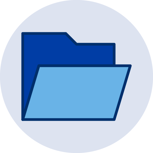Folder open icon