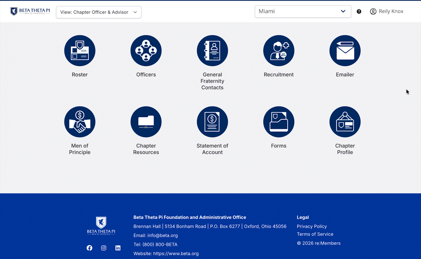 End of Term Reporting walkthrough animation